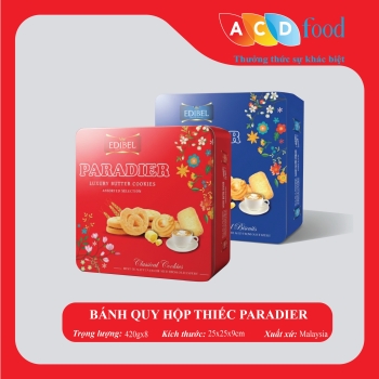 BÁNH QUY HỘP THIẾC PARADIER